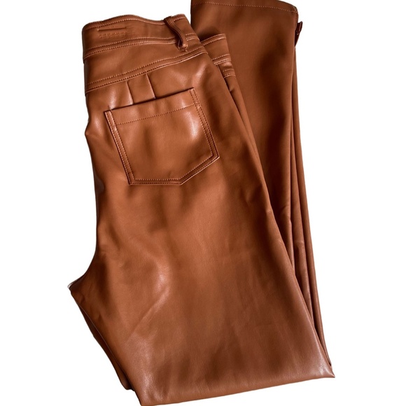 ESQUALO Vegan Leather Pant Size 10 - Picture 2 of 7